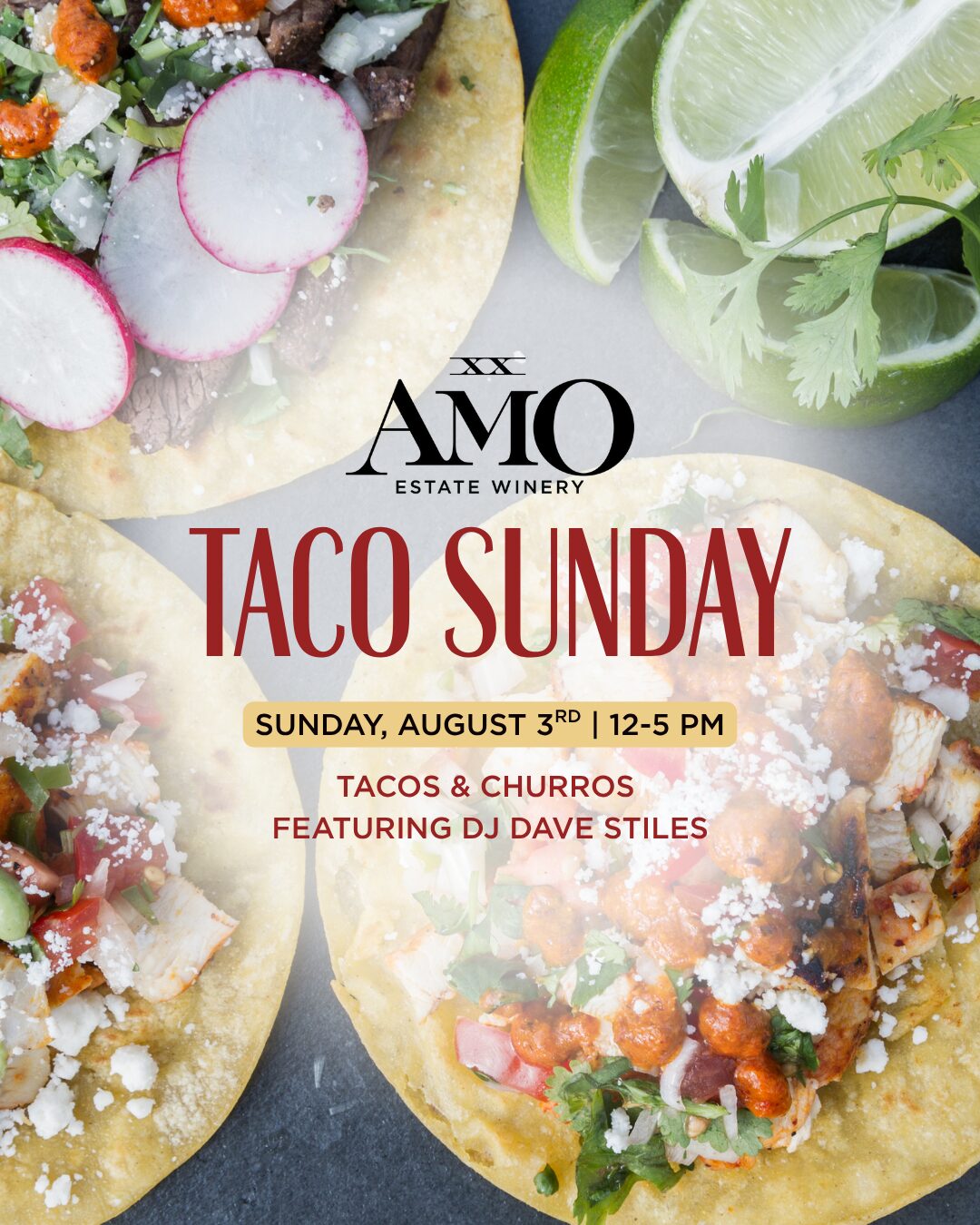 TACO SUNDAY Cabanas Outdoor Wine Tastings