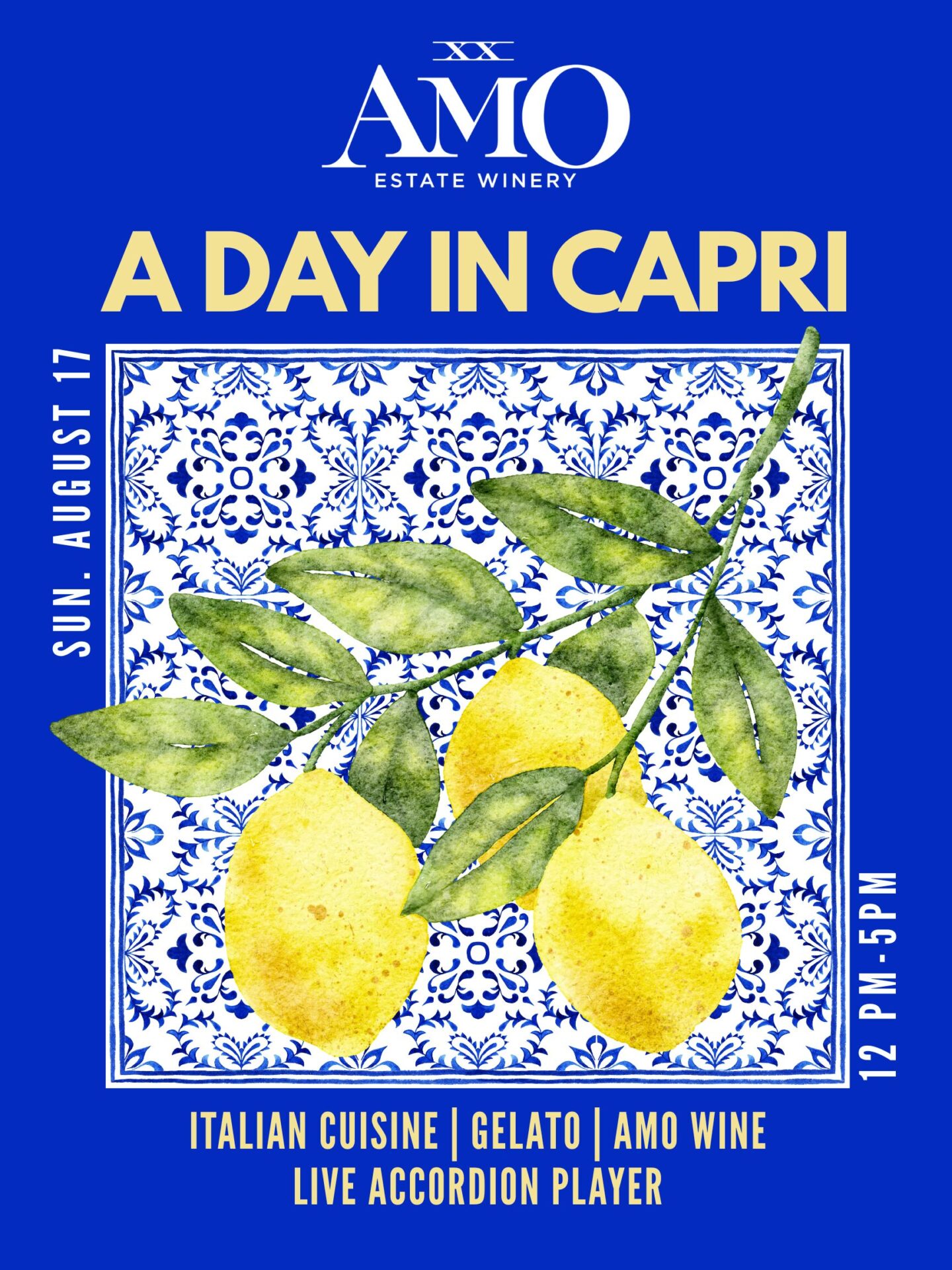 adayincapri Cabanas Outdoor Wine Tastings