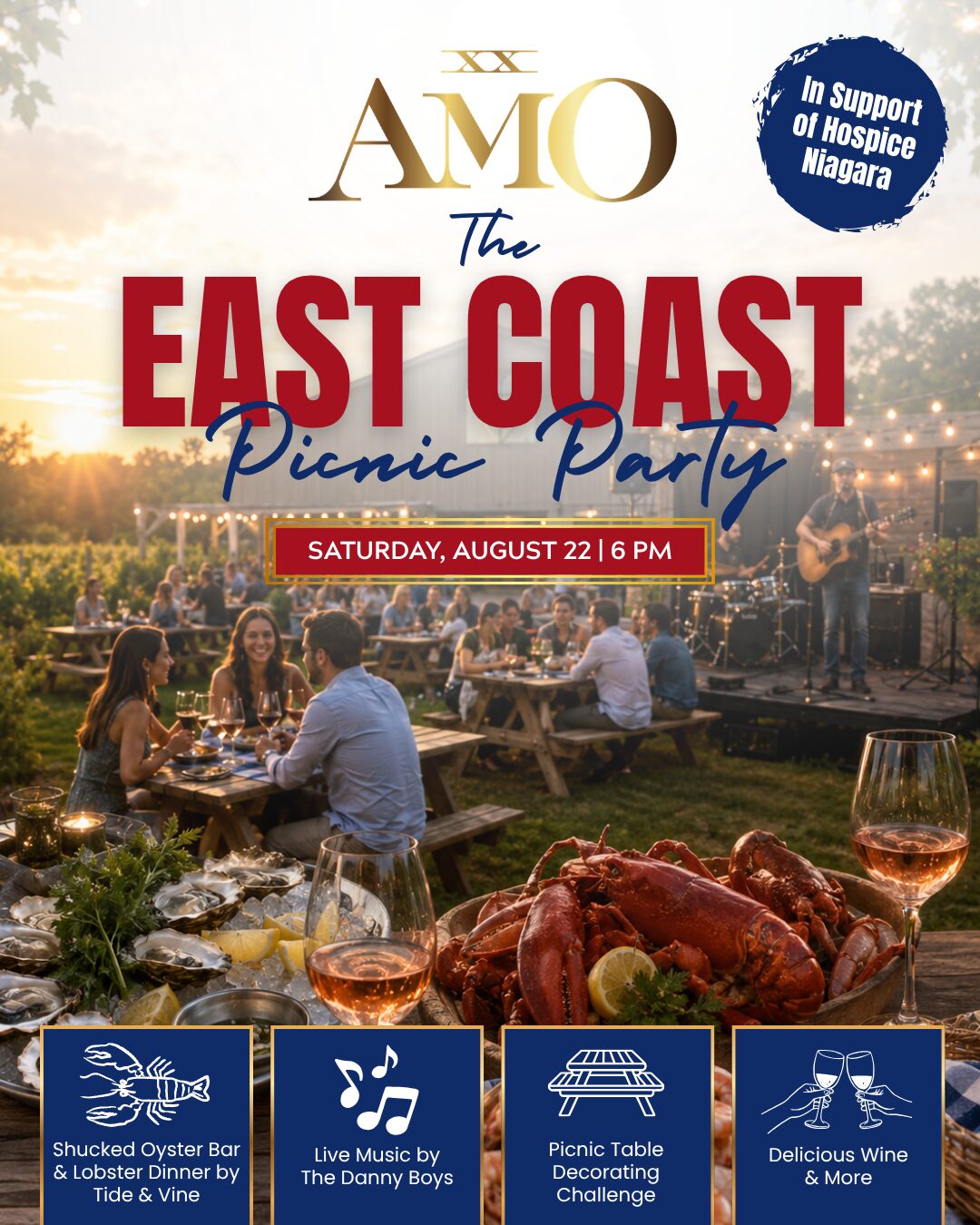 Cabanas Outdoor Wine Tastings